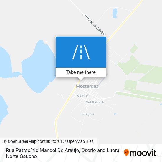 Rua Patrocínio Manoel De Araújo map