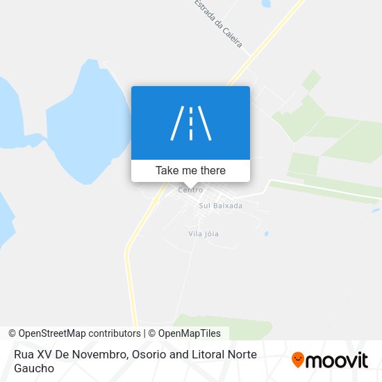 Rua XV De Novembro map