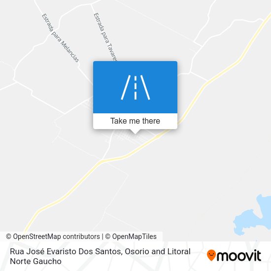 Rua José Evaristo Dos Santos map