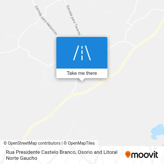 Rua Presidente Castelo Branco map
