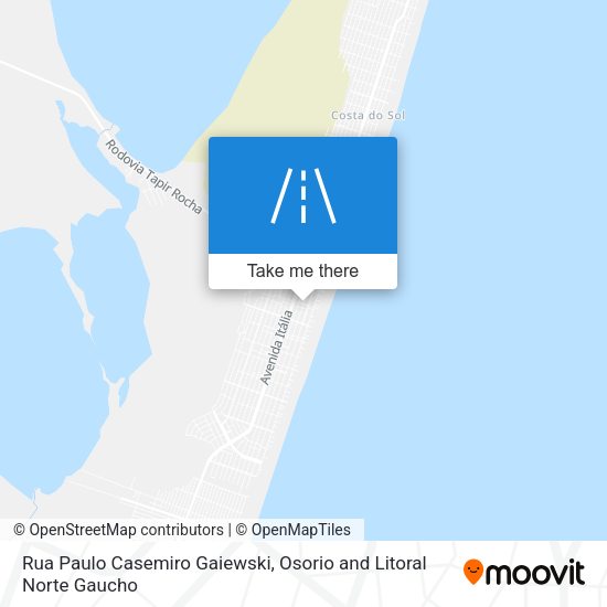 Rua Paulo Casemiro Gaiewski map