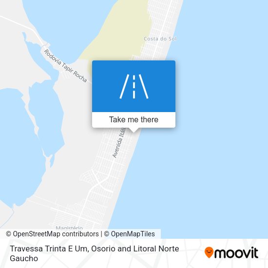 Travessa Trinta E Um map