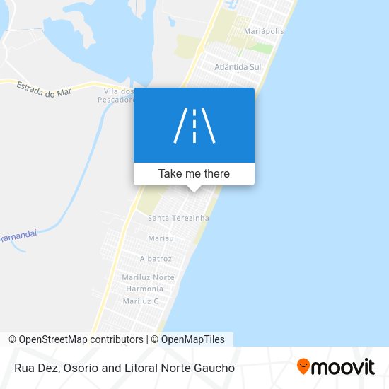 Rua Dez map