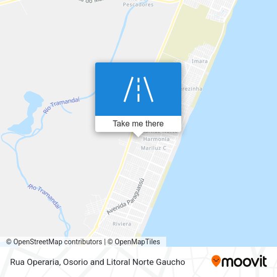 Rua Operaria map