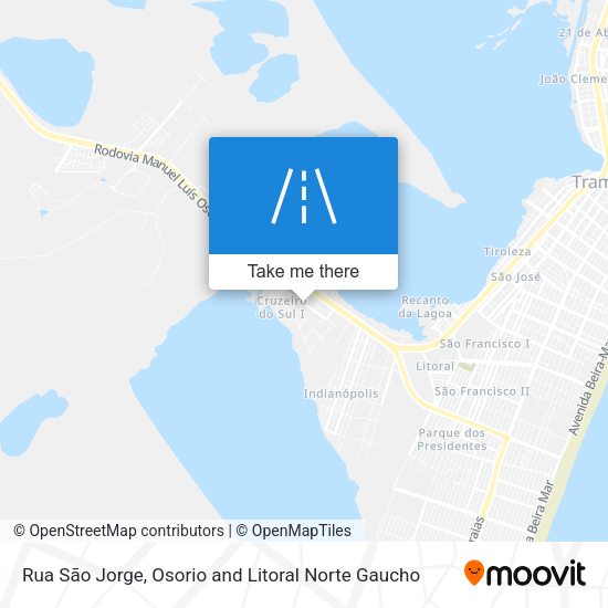 Rua São Jorge map