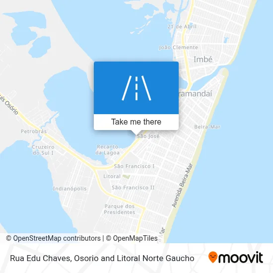Rua Edu Chaves map