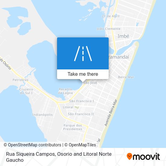 Rua Siqueira Campos map