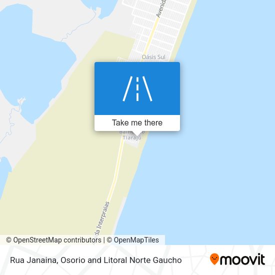 Rua Janaina map