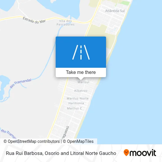 Rua Rui Barbosa map