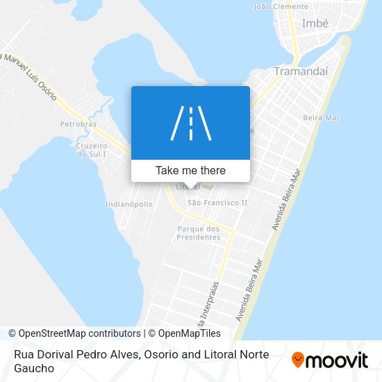 Rua Dorival Pedro Alves map