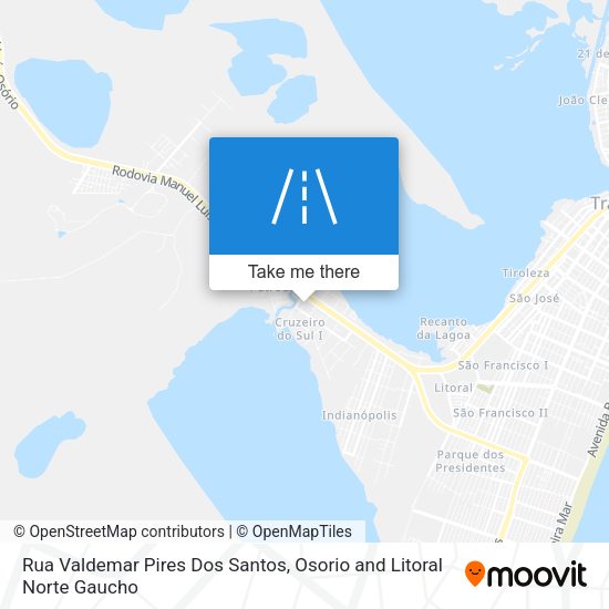 Rua Valdemar Pires Dos Santos map