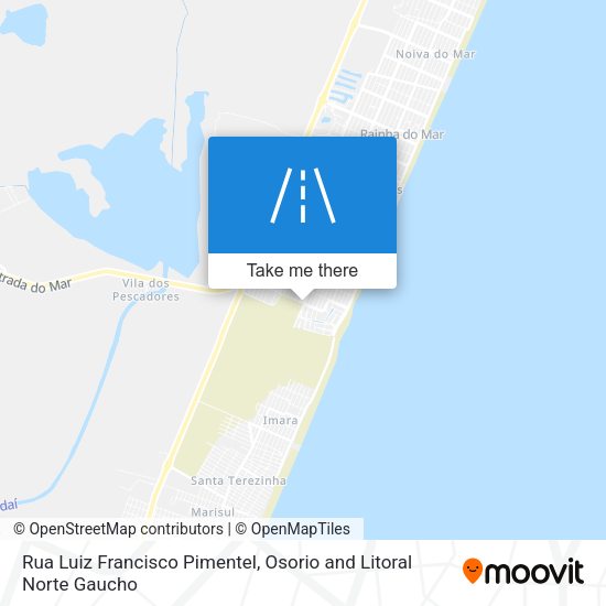 Rua Luiz Francisco Pimentel map