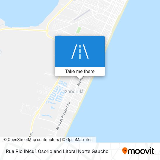 Rua Rio Ibicuí map