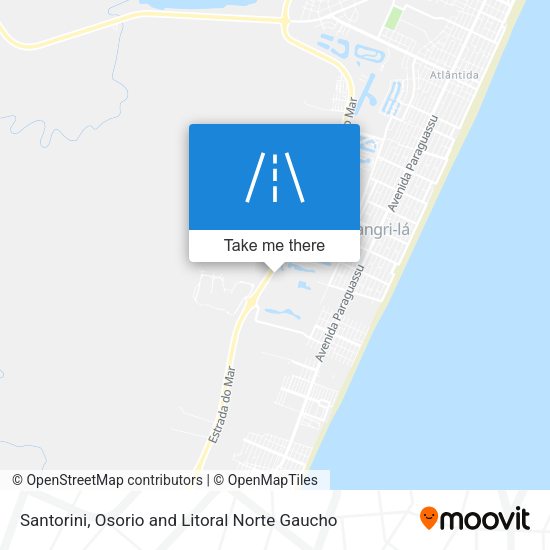 Santorini map
