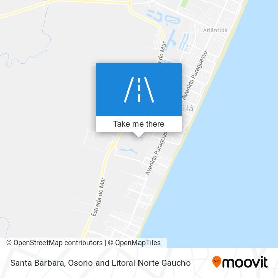 Santa Barbara map