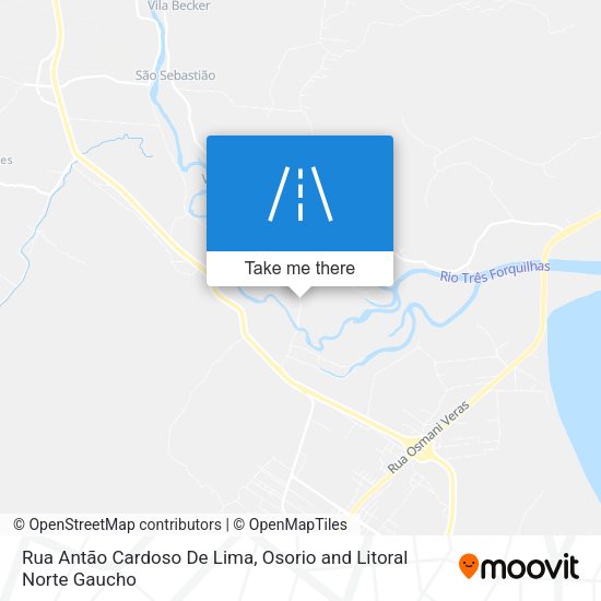 Rua Antão Cardoso De Lima map