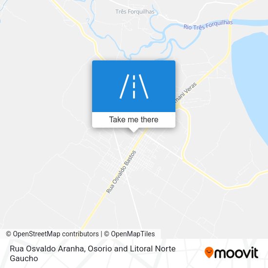 Rua Osvaldo Aranha map