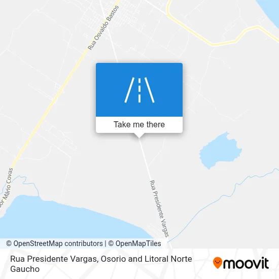 Rua Presidente Vargas map