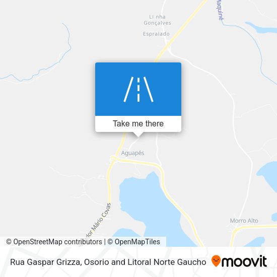 Rua Gaspar Grizza map