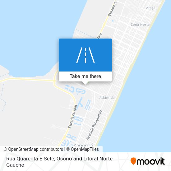 Rua Quarenta E Sete map