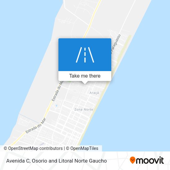 Avenida C map