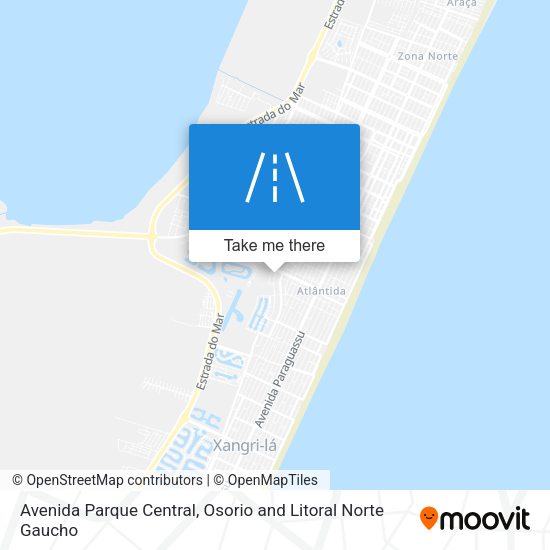Avenida Parque Central map