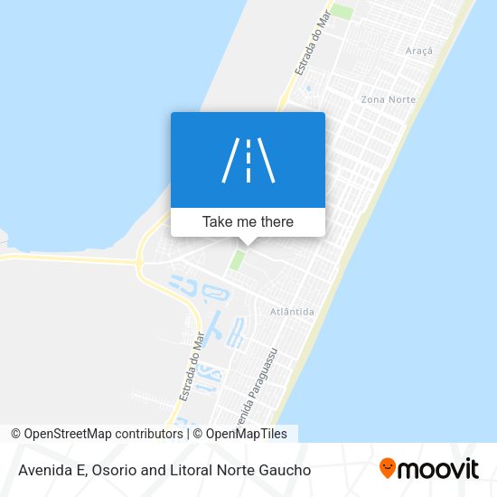 Avenida E map