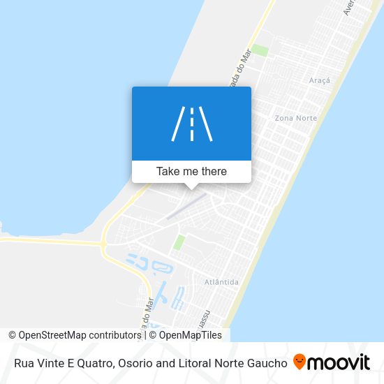 Rua Vinte E Quatro map