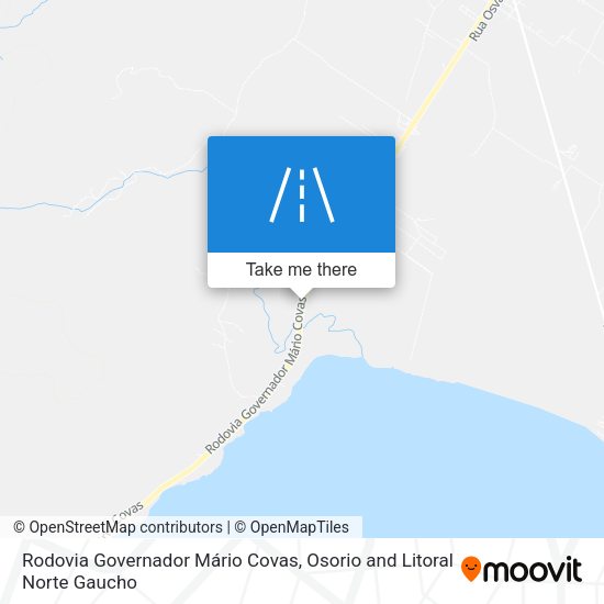 Rodovia Governador Mário Covas map