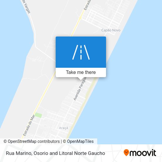 Rua Marino map
