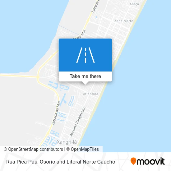 Rua Pica-Pau map