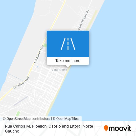 Rua Carlos M. Floelich map
