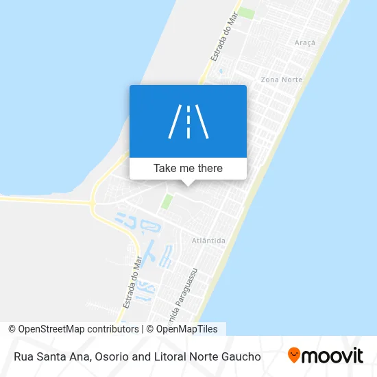 Rua Santa Ana map