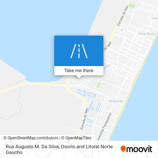 Rua Augusto M. Da Silva map