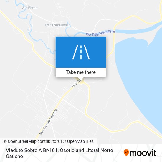 Viaduto Sobre A Br-101 map