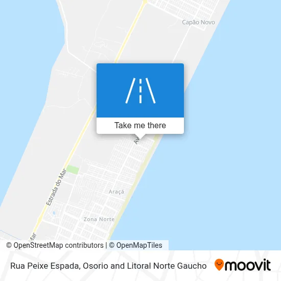 Rua Peixe Espada map