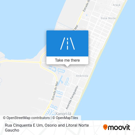Rua Cinquenta E Um map
