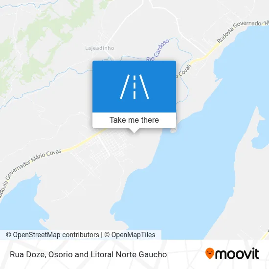 Rua Doze map