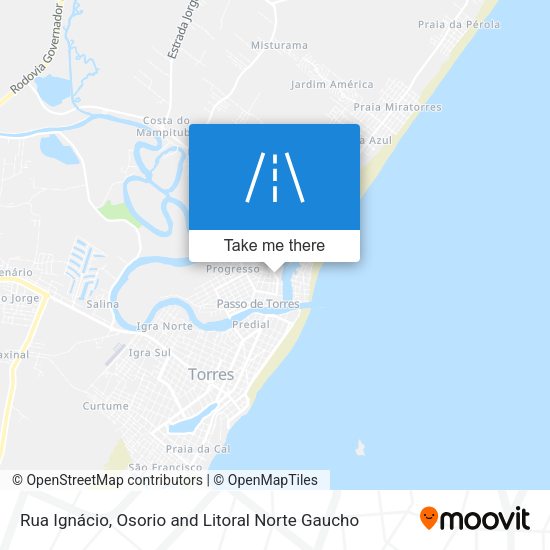 Rua Ignácio map