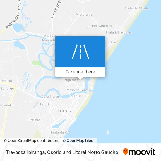 Travessa Ipiranga map