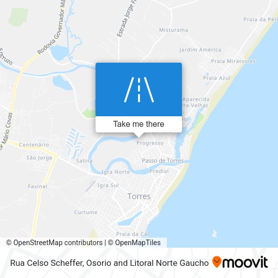 Rua Celso Scheffer map