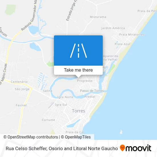 Rua Celso Scheffer map