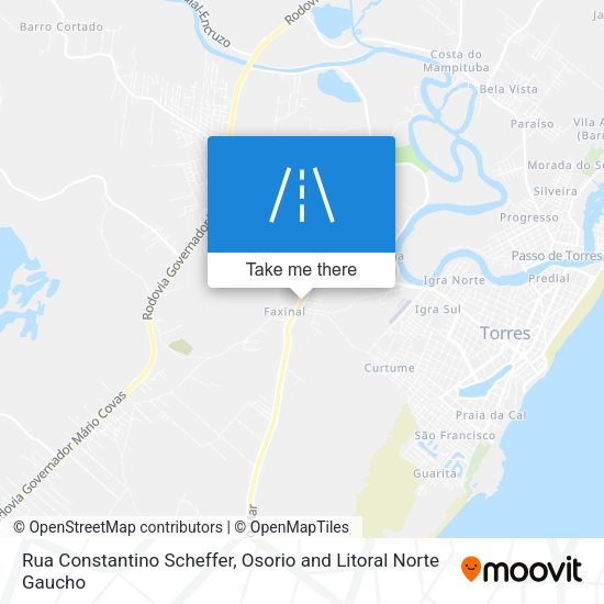 Rua Constantino Scheffer map