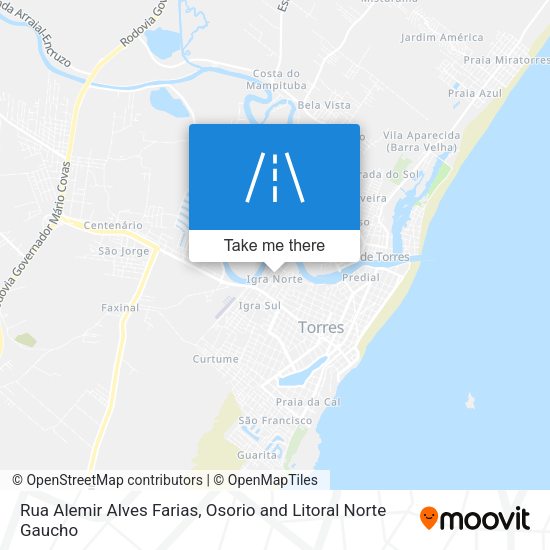 Rua Alemir Alves Farias map