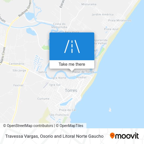 Travessa Vargas map