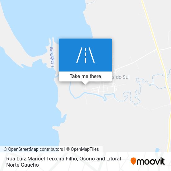 Rua Luiz Manoel Teixeira Filho map