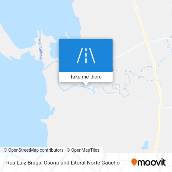 Rua Luiz Braga map