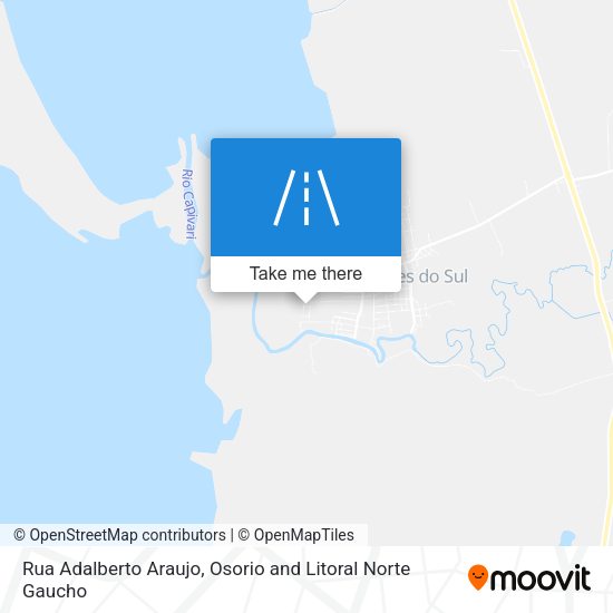 Rua Adalberto Araujo map