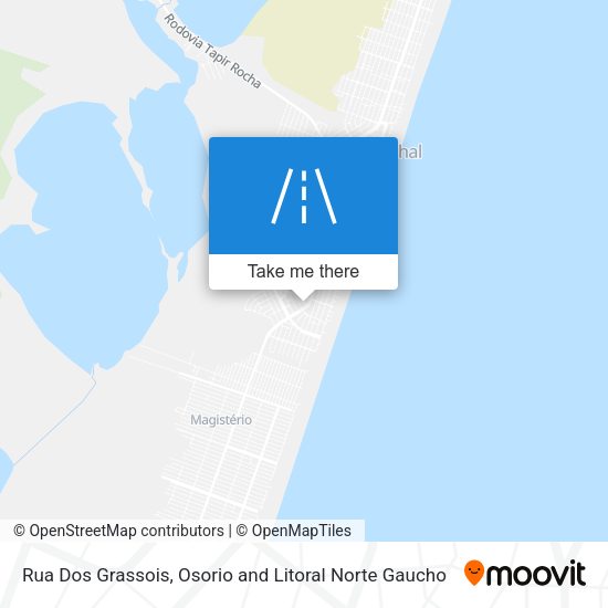 Rua Dos Grassois map