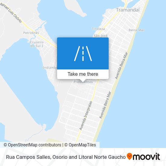 Rua Campos Salles map